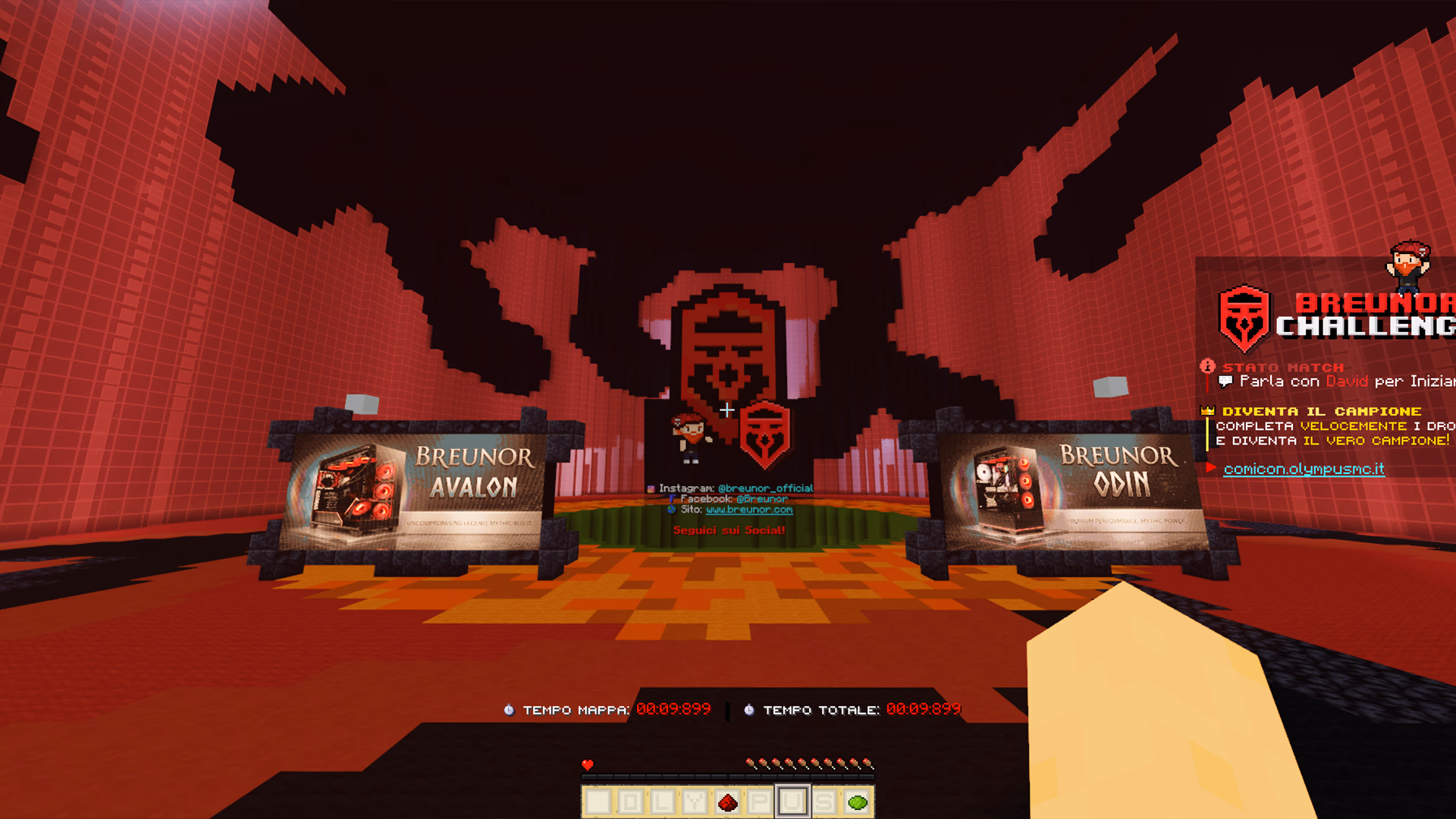 La mappa Breunor Challenge