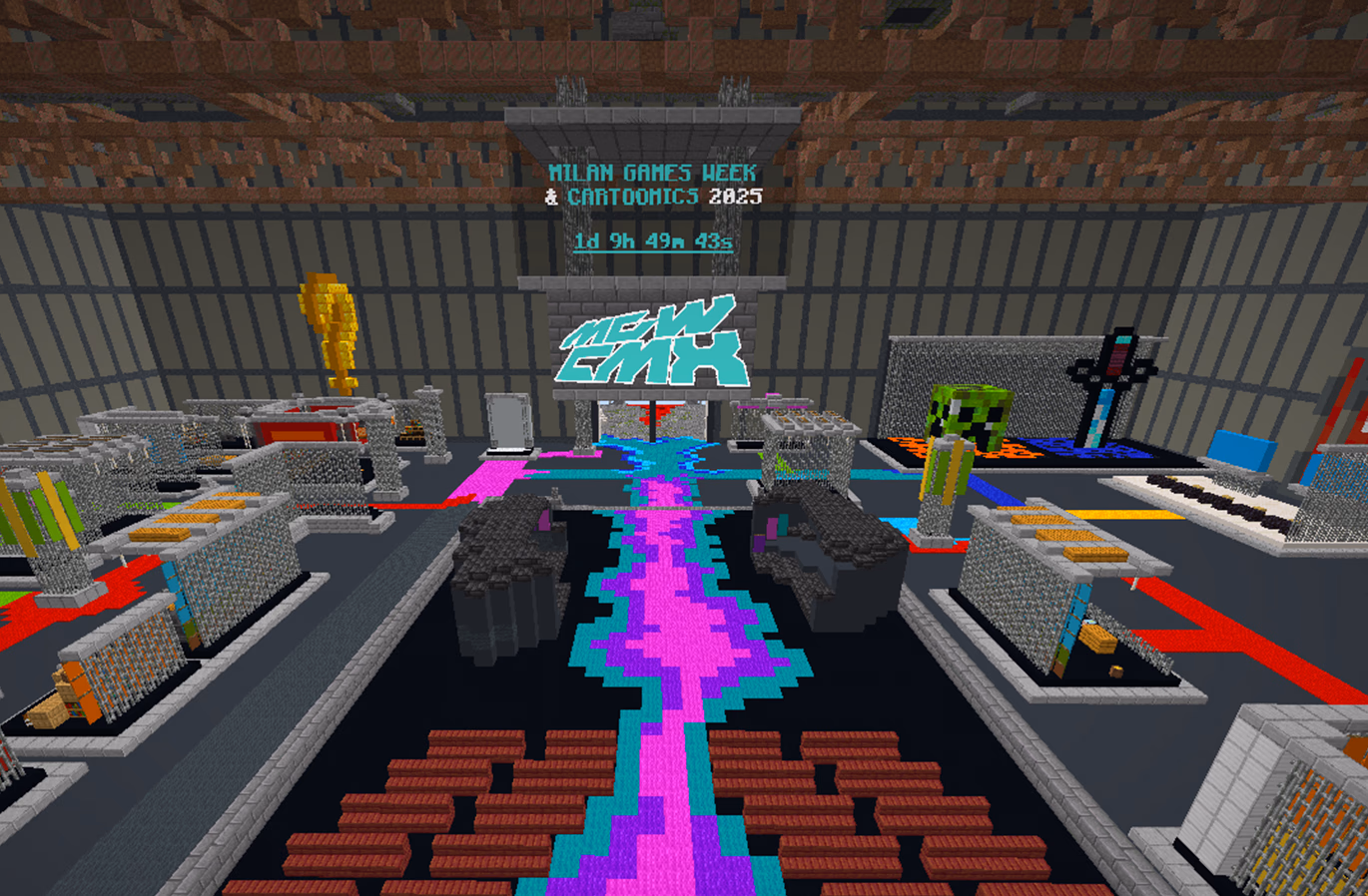 Maps on OlympusMC