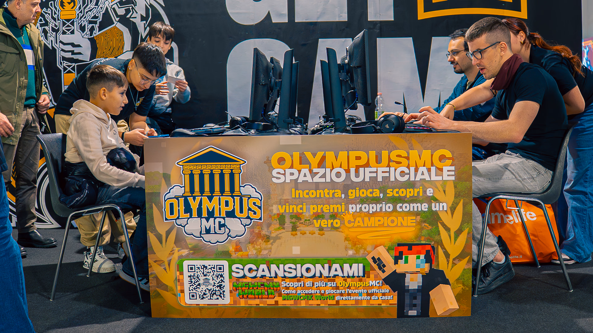 Le postazioni in azione